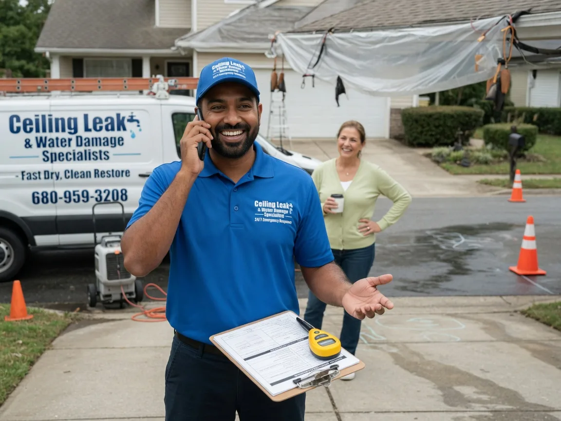 Ceiling Leak Cleanup Atqasuk, AK FAQs